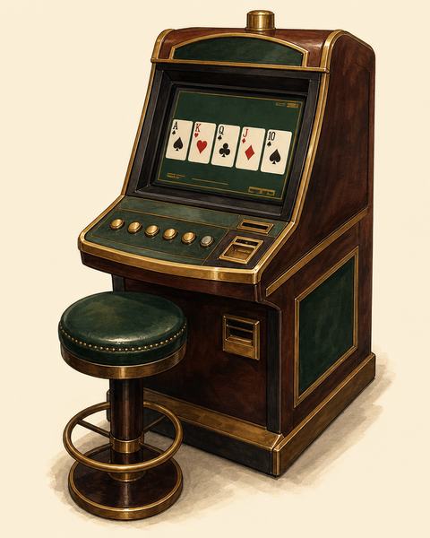 Video poker terminal